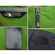 画像2: 【ノースフェイス】【the north face】【黄緑ｘグレー】【フルジップフリースジャケット】【サイズＬ】<br> (2)