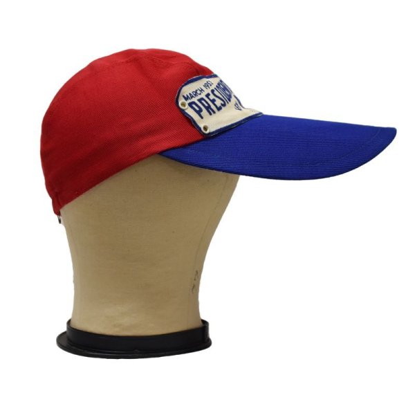 画像5: 【50’s】【ビンテージ】【PRESIDENTIAL PARTY】【赤ｘ青】【ロングビルキャップ】 