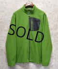 【ノースフェイス】【the north face】【黄緑ｘグレー】【フルジップフリースジャケット】【サイズＬ】 