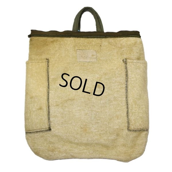 画像5:  70's【ビンテージ】【米軍実物】【USAF】裏パイル地【ヘルメットバッグ】