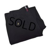 【トミーヒルフィガー】【TOMMY HILFIGER】【黒】【ブラック】【コットンパンツ】【34×32】 
