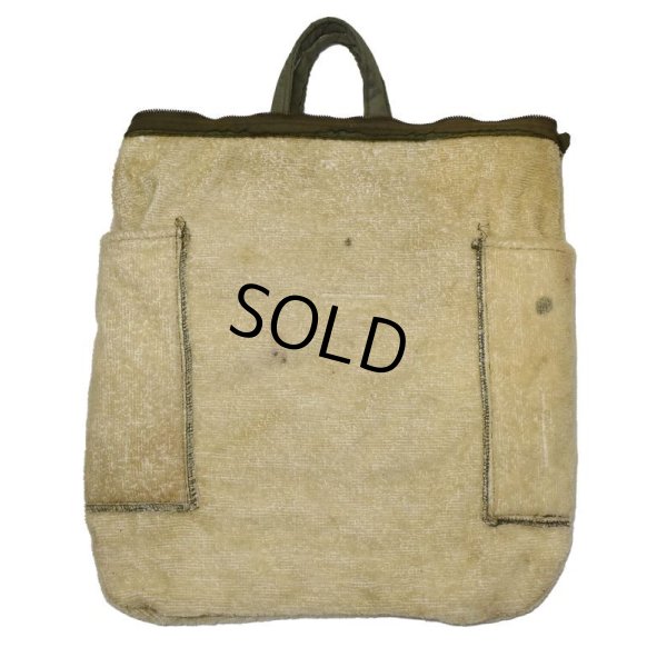 画像6:  70's【ビンテージ】【米軍実物】【USAF】裏パイル地【ヘルメットバッグ】