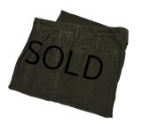 【ビンテージ】LL.bean【LLビーン】【２タック】【コーデュロイパンツ】モスグリーン【３４×３２】 