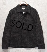 【未使用品】【j.crew WALLACE & BARNES】ジェイクルー ウォレス＆バーンズ【カバーオール】【レオパード柄】【サイズL】 