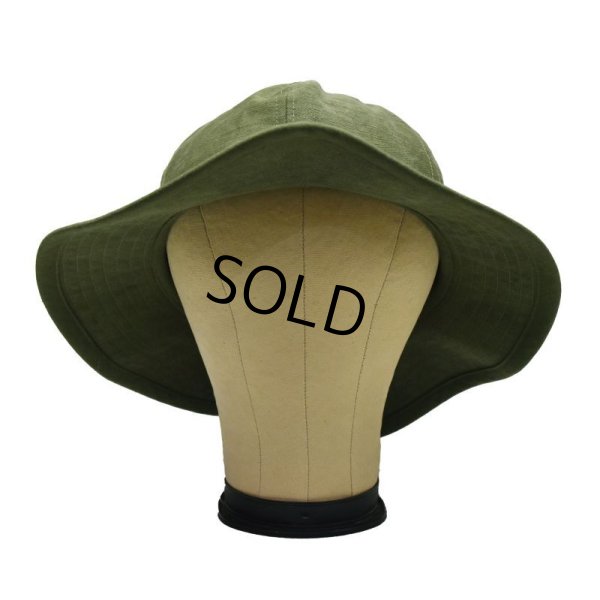 画像4: 40s【ビンテージ】米軍実物【u.s.army】【HBT生地】【オリジナルリメイク】【M３７タイプハット】  