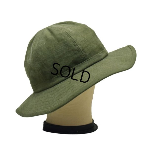 画像5: 40s【ビンテージ】米軍実物【u.s.army】【HBT生地】【オリジナルリメイク】【M３７タイプハット】  