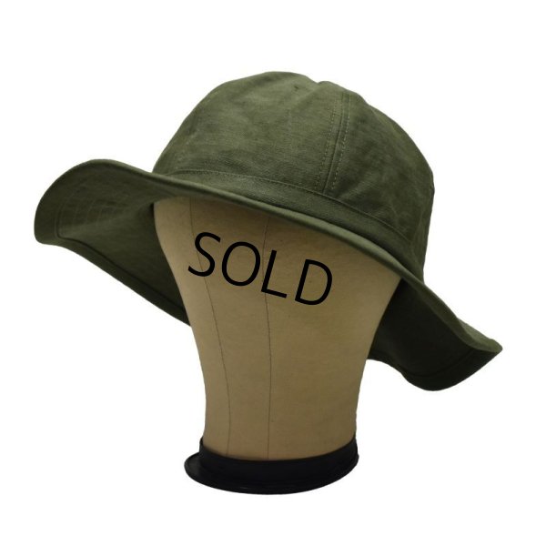 画像3: 40s【ビンテージ】米軍実物【u.s.army】【HBT生地】【オリジナルリメイク】【M３７タイプハット】  