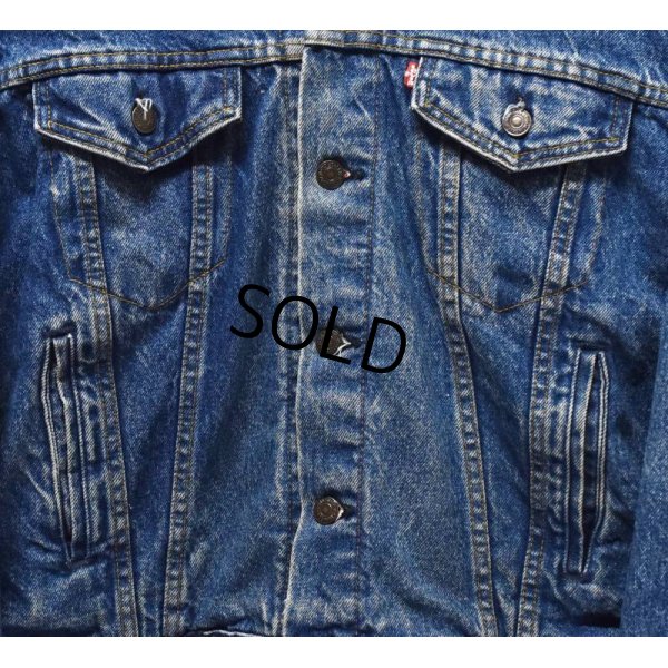 画像5: 【USA製】ビンテージ【LEVI'S】【リーバイス】【70417-0814】【赤ｘ黒チェックライニング付き】【デニムジャケット】【サイズＭ】 