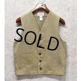 【USA製】ビンテージ【filson】フィルソン【ベージュ】【モールスキンベスト】【サイズ３８】 