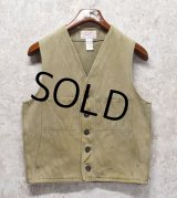 【USA製】ビンテージ【filson】フィルソン【ベージュ】【モールスキンベスト】【サイズ３８】 