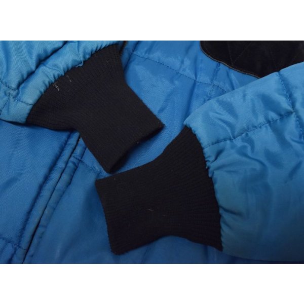 画像3: 70's〜【ビンテージ】【bob allen】【ボブ アレン】【ブルーｘ黒】【中綿入り】【シューティングジャケット】ハンティングジャケット【サイズM 】 