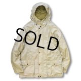 90’ｓ【ビンテージ】黒タグ【エディーバウアー】【Eddie Bauer】【裏地チェックｘオフホワイト】フード付きジャケット【サイズＬ】 