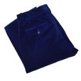 画像1: 【POLO RALPH LAUREN】【ラルフローレン】【青】SUFFIELD PANT【コーデュロイパンツ】【コーデュロイスラックス】【34×30】<br> (1)