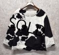 70's【ビンテージ】【牛柄】【フェイクファージャケット】【レディース古着】 