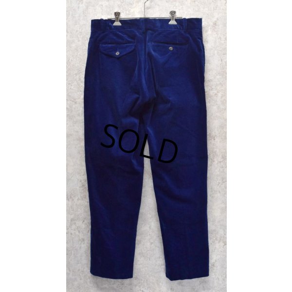画像4: 【POLO RALPH LAUREN】【ラルフローレン】【青】SUFFIELD PANT【コーデュロイパンツ】【コーデュロイスラックス】【34×30】