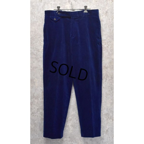 画像3: 【POLO RALPH LAUREN】【ラルフローレン】【青】SUFFIELD PANT【コーデュロイパンツ】【コーデュロイスラックス】【34×30】