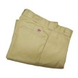 画像1: 【USA製】【ビンテージ】【ディッキーズ】【Dickies】【ベージュ】【ワークパンツ】【32ｘ34】<br> (1)