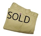 【USA製】【ビンテージ】【ディッキーズ】【Dickies】【ベージュ】【ワークパンツ】【32ｘ34】 