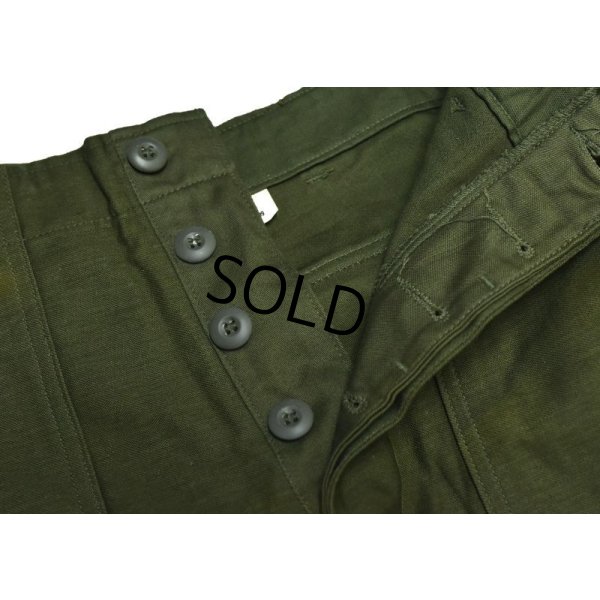 画像3: 【デッドストック】 60’s【U.S.ARMY】【米軍実物】【OG107】【UFOボタン】【ベイカーパンツ】【ユーティリティパンツ】【30x29】