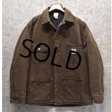 【ビンテージ】【Carhartt】【カーハート】【ブラウン】【ブランケット裏地付き】【ダック地ジャケット】【サイズ L】 