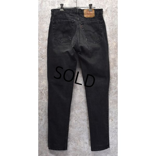 画像4: 【ビンテージ】【USA製】【LEVI'S】【リーバイス】512【512】【黒】【デニムパンツ】【32x34】