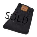【ビンテージ】【USA製】【LEVI'S】【リーバイス】５１２【512】【黒】【デニムパンツ】【32ｘ34】 