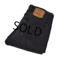 【ビンテージ】【USA製】【LEVI'S】【リーバイス】５１２【512】【黒】【デニムパンツ】【32ｘ34】 