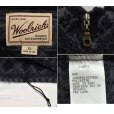 画像2: 90's USA製【ビンテージ】【ウールリッチ】【Woolrich】【チャコールＸ黒】ネイティブ柄【ハーフジップ】【フリースジャケット】プルオーバー【サイズＭ】<br> (2)