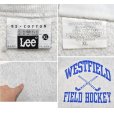 画像2: 90's【USA製】ビンテージ【LEE】【リー】【グレーｘ青】【WESTFIELD　FIELD HOCKY】【スウェット】【サイズXL】<br> (2)