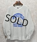 90's【USA製】ビンテージ【LEE】【リー】【グレーｘ青】【WESTFIELD　FIELD HOCKY】【スウェット】【サイズXL】 