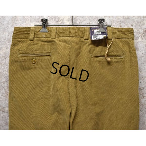 画像5: 90's【USA製】【デッドストック】【BILLS KHAKIS】【ビルズカーキ】【ブラウン】【コーデュロイパンツ】【コーデュロイスラックス】【ｗ34】 