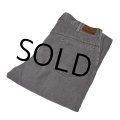 【ビンテージ】【USA製】【L.L.Bean】ＬＬビーン【グレー】【コーデュロイパンツ】【35X32】 