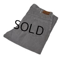 【ビンテージ】【USA製】【L.L.Bean】ＬＬビーン【グレー】【コーデュロイパンツ】【35X32】 