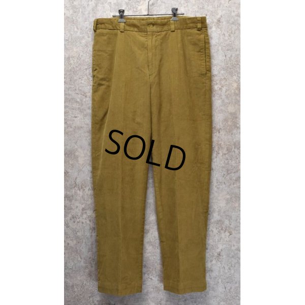 画像3: 90's【USA製】【デッドストック】【BILLS KHAKIS】【ビルズカーキ】【ブラウン】【コーデュロイパンツ】【コーデュロイスラックス】【ｗ34】 