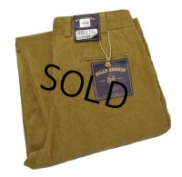 90's【USA製】【デッドストック】【BILLS KHAKIS】【ビルズカーキ】【ブラウン】【コーデュロイパンツ】【コーデュロイスラックス】【ｗ34】 