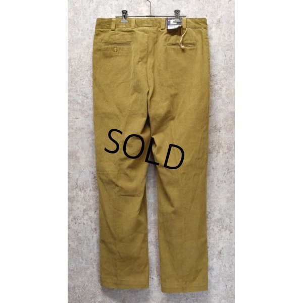 画像4: 90's【USA製】【デッドストック】【BILLS KHAKIS】【ビルズカーキ】【ブラウン】【コーデュロイパンツ】【コーデュロイスラックス】【ｗ34】 