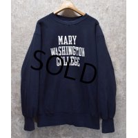 【USA製】ビンテージ【チャンピオン】【リバースウィーブ】【紺】【Mary Washington College】【スウェット】【サイズXＬ】 