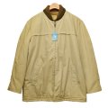 70's【USA製】【ビンテージ】【WOOLENWEAR】【ベージュ】【ファラオコート】【サイズＬ】 