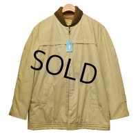 70's【USA製】【ビンテージ】【WOOLENWEAR】【ベージュ】【ファラオコート】【サイズＬ】 