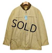 70's【USA製】【ビンテージ】【WOOLENWEAR】【ベージュ】【ファラオコート】【サイズＬ】 