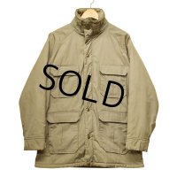 【80’s】ビンテージ【ウールリッチ】WOOLRICH【中綿入りジャケット】【ベージュ】【レディース】【サイズW-L】 