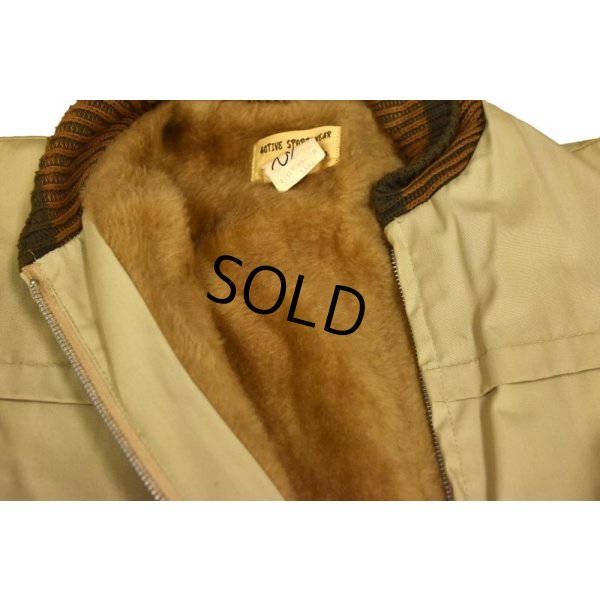 画像5: 70's【USA製】【ビンテージ】【WOOLENWEAR】【ベージュ】【ファラオコート】【サイズＬ】 