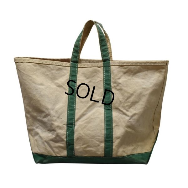 画像5: 【ビンテージ】【80’s】【L.L.bean】【エルエルビーン】白ｘ緑【キャンバス】【トートバッグ】【キャンパストート】 