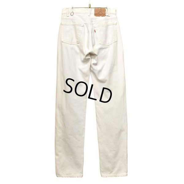 画像6: 【ビンテージ】【USA製】【LEVI'S】【リーバイス５０１】501【デニムパンツ】白【29x34】 