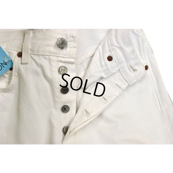 画像3: 【ビンテージ】【USA製】【LEVI'S】【リーバイス５０１】501【デニムパンツ】白【29x34】 