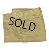 【USA製】【ビンテージ】【ディッキーズ】【Dickies】【ベージュ】【ワークパンツ】【33ｘ32】 