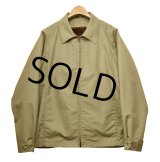 ~80’s【ビンテージ】【LONDON FOG】【ロンドンフォグ】【ベージュ】【ジップアップブルゾン】【ライナー付きブルゾン】【US42】 