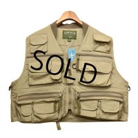 【ビンテージ】【ORVIS】【オービス】【フィッシングベスト】【ハンティングベスト】ベージュ【サイズＬ】 