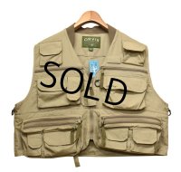 【ビンテージ】【ORVIS】【オービス】【フィッシングベスト】【ハンティングベスト】ベージュ【サイズＬ】 