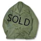 40's【米軍実物】USネイビー【ビンテージ】【U.S.NAVY】【N-3】 HBT【ジャケット】HBTジャケット【サイズ US36】 